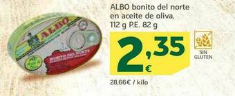 HiperDino Albo Bonito Del Norte En Aceite De Oliva oferta
