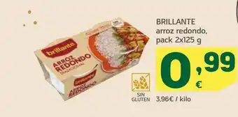 HiperDino Brillante Arroz Redondo oferta