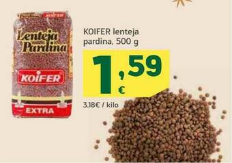 HiperDino Koifer Lenteja Pardina oferta