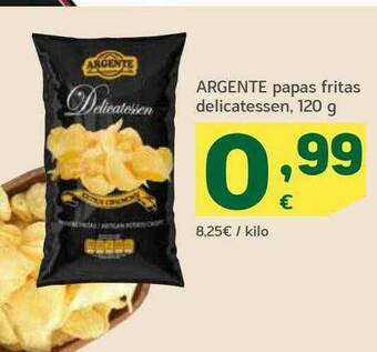 HiperDino Argente Papas Fritas Delicatessen oferta
