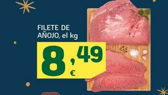 HiperDino Filete De Añojo oferta