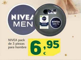 HiperDino Nivea Pack De 3 Piezas Para Hombre oferta