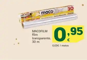 HiperDino Macofilm Film Transparente oferta