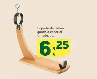 HiperDino Soporte De Jamón Góndola Especial Tintado oferta