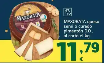 HiperDino Maxorata Queso Semi O Curado Pimentón D.o. oferta