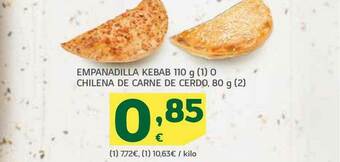 HiperDino Empanadilla Kebab O Chilena De Carne De Cerdo oferta