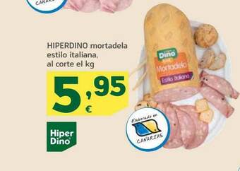 HiperDino Hiperdino Mortadela Estilo Italiana oferta