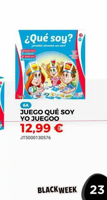 Juguetoon Juego Qué Soy Yo Juegoo oferta