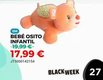 Juguetoon Bebé Osito Infantil oferta