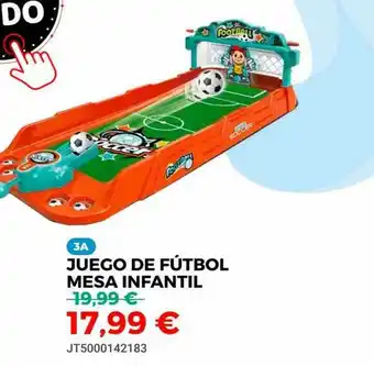 Juego De Fútbol Mesa Infantil