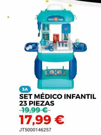 Juguetoon Set Médico Infantil 23 Piezas oferta