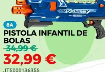 Juguetoon Pistola Infantil De Bolas oferta