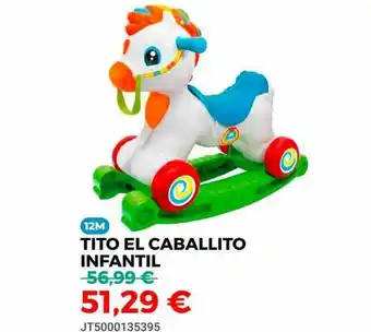 Juguetoon Tito El Caballito Infantil oferta