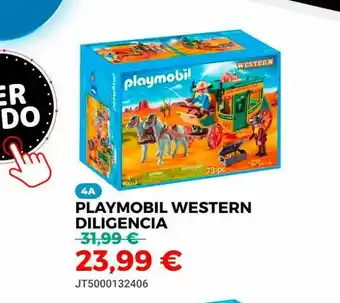 Juguetoon Playmobil Western Diligencia oferta