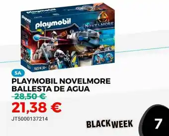 Juguetoon Playmobil Novelmore Ballesta De Agua oferta