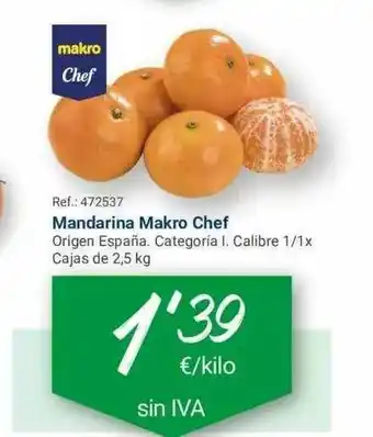 Makro Manadrian Makro Chef oferta