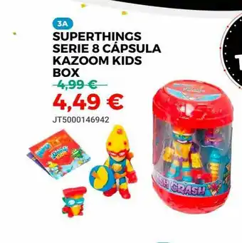 Juguetoon Superthings Serie 8 Cáspula Zazoom Kids Box oferta