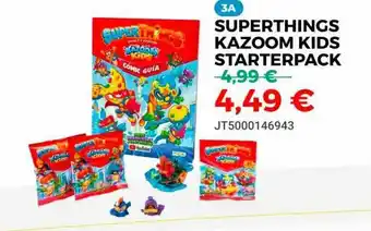 Juguetoon Superthings Kazoom Kids Starterpack oferta