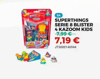 Juguetoon Superthings Serie 8 Blister 4 Kazoom Kids oferta