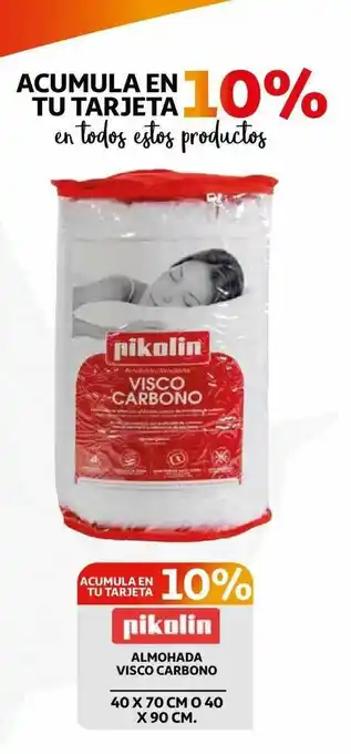 Alcampo Pikolin Almohada Visco Carbono oferta