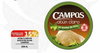 Alcampo Atun Claro En Aceite De Oliva Campos oferta