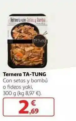 Alcampo Ternera Ta-tung oferta