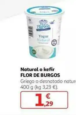 Alcampo Natural O Kefir Flor De Burgos oferta