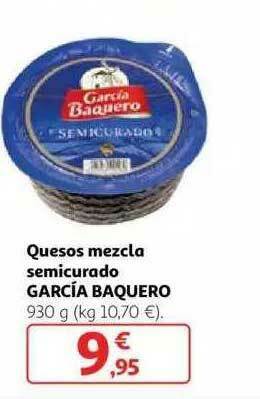 Alcampo Quesos Mezcla Semicurado Garcia Baquero oferta
