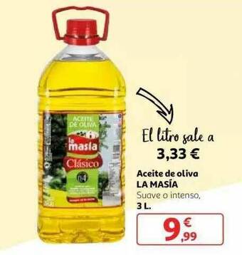 Alcampo Aceite De Oliva La Masia oferta