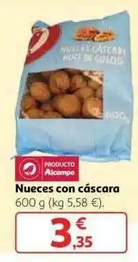 Alcampo Nueces Con Cáscara oferta