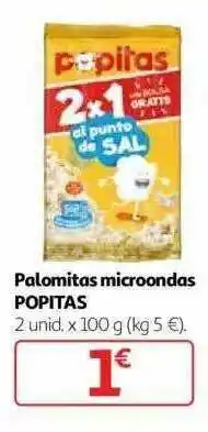 Alcampo Palomitas Microondas Popitas oferta