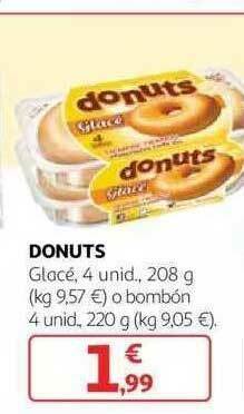 Alcampo Donuts Glacé oferta