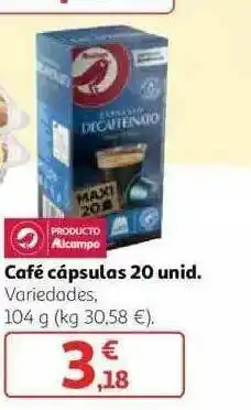 Alcampo Café Cápsulas oferta