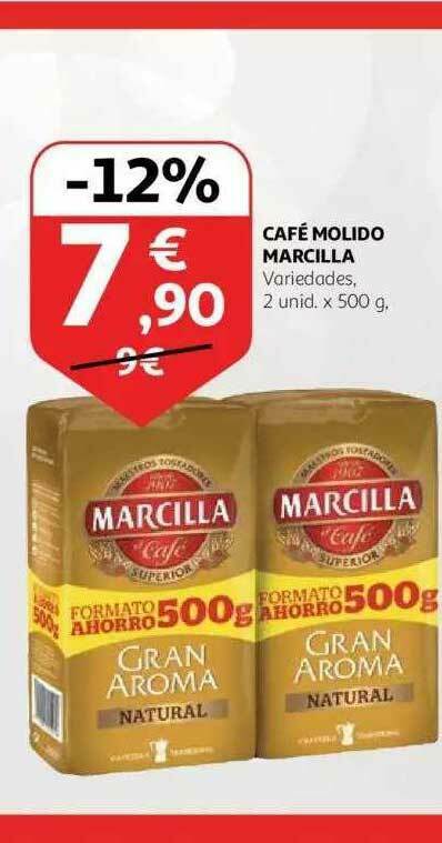 Café molido Colombia 250 g. MARCILLA | Alcampo Compra Online