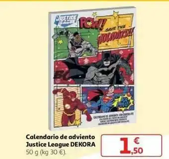 Alcampo Calendario De Adviento Justice League Dekora oferta