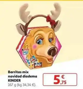 Alcampo Barritas Mix Navidad Diadema Kinder oferta