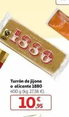 Alcampo Turrón De Jijona O Alicante 1880 oferta