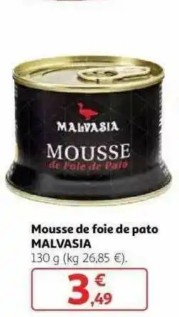 Mousse De Foie De Pato Malvasia