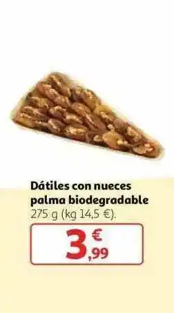 Alcampo Dátiles Con Nueces Palma Biodegradable oferta