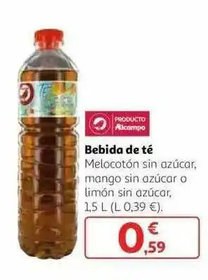 Alcampo Bebida De Té oferta