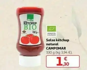 Alcampo Salsa Kétchup Natural Campomar oferta