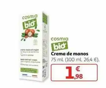 Alcampo Crema De Manos oferta