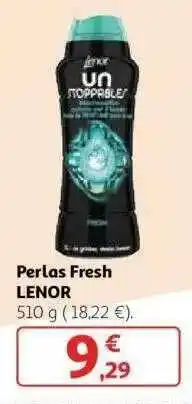 Alcampo Perlas Fresh Lenor oferta