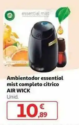 Alcampo Ambientador Essential Mist Completo Citrico Air Wick oferta