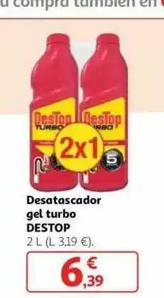 Desatascador Gel Turbo Destop