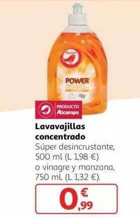 Alcampo Lavavajillas Concentrado oferta
