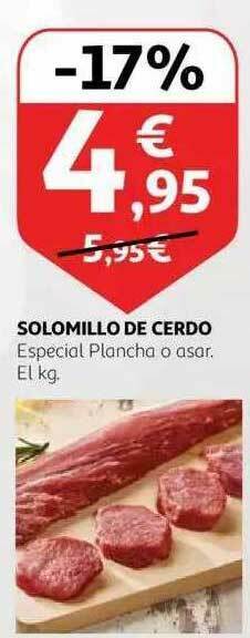 Alcampo Solomillo De Cerdo oferta