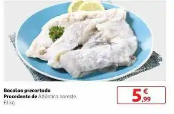 Alcampo Bacalao Precortado Procedente De Atlántico Noreste oferta