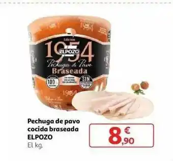Alcampo Pechuga De Pavo Cocida Braseada Elpozo oferta