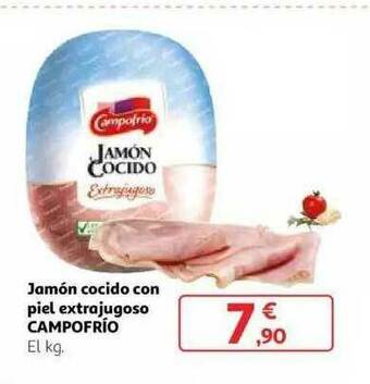 Alcampo Jamón Cocido Con Piel Extrajugoso Campofrio oferta